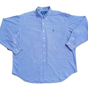 RALPH LAUREN Men's Golf Tilden button-down shirt. Size XXL